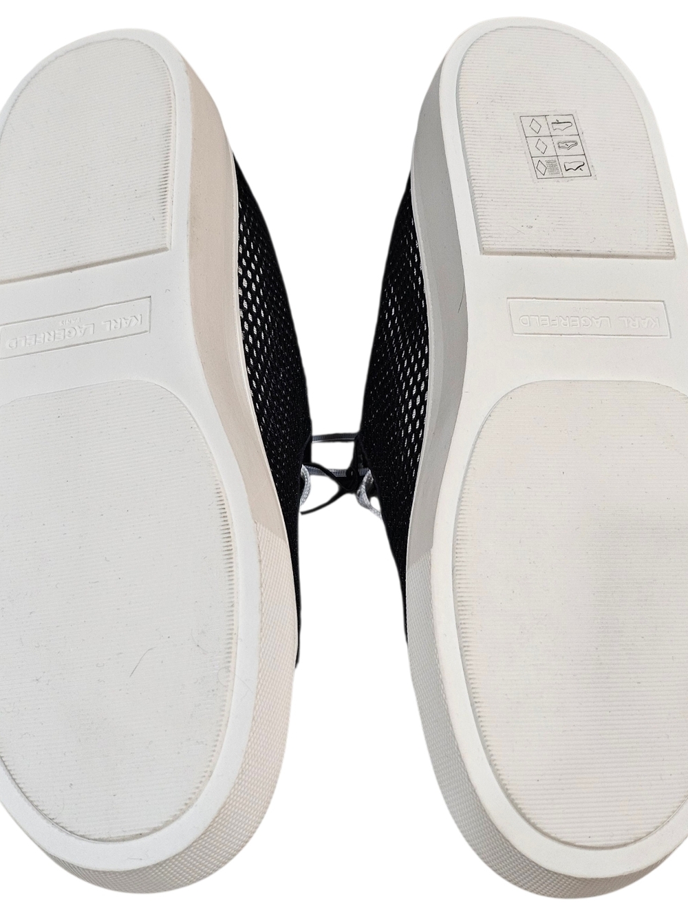 Karl Langerfeld Paris Cate Women's Pin Lace Up Sneakers, Size 7, New - Picture 8 of 9